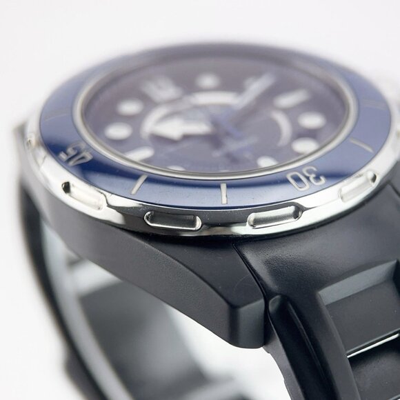 Chanel J12 Ceramic Black Dial 38mm Automatic Movement Men’s Watch J12 Marine - Picture 4 of 9